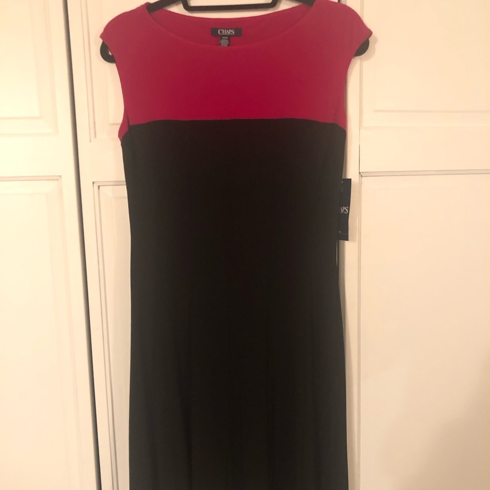 Magenta and black Chap dress size medium